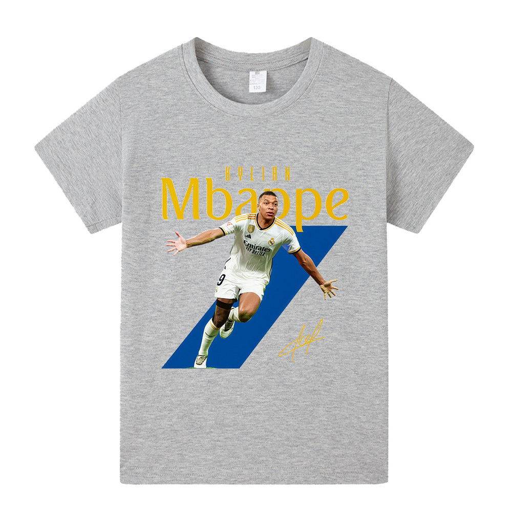 Kylian Mbappé Kids Football T-Shirt - Sporty