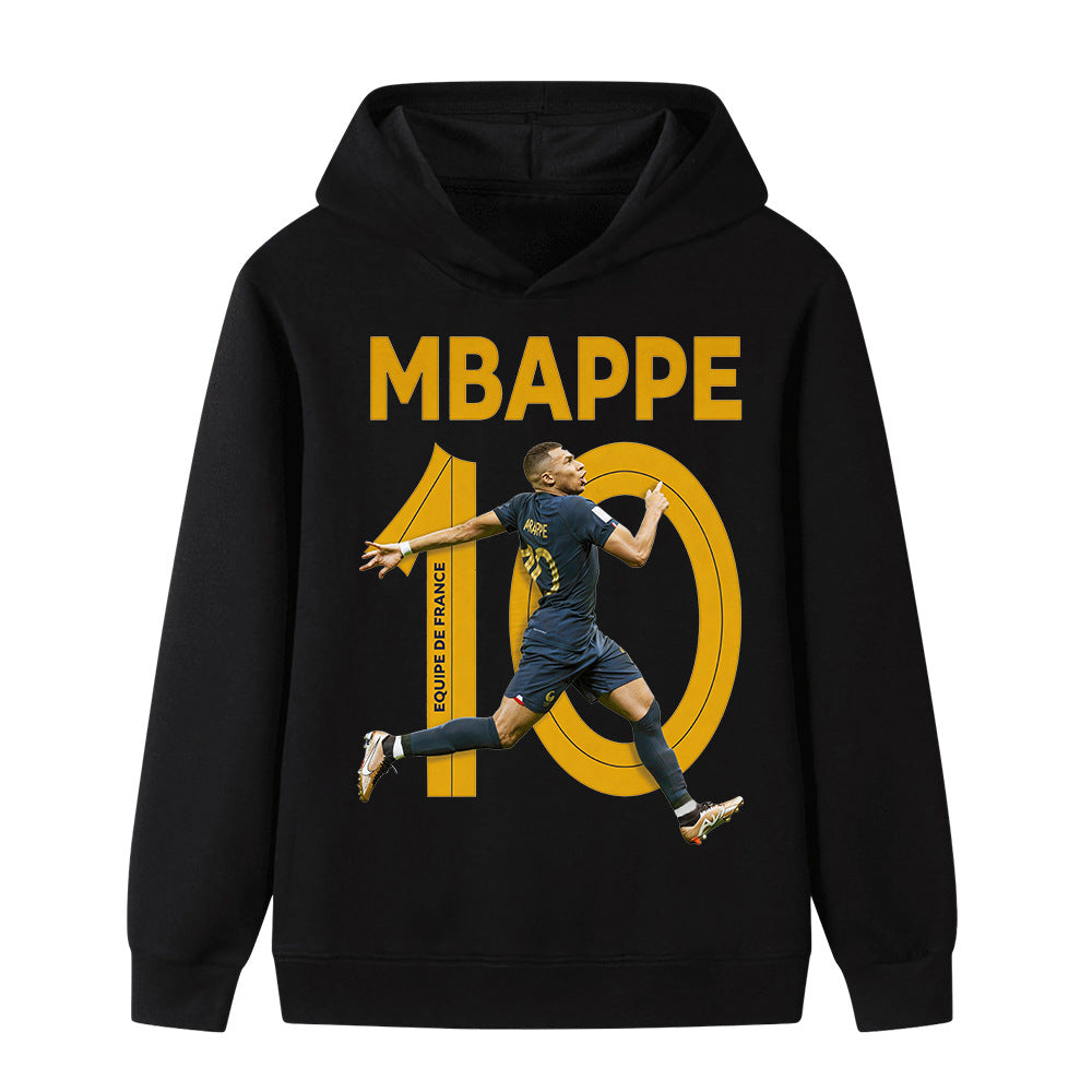 Kylian Mbappé Kids Football Hoodie - Sporty