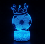 Football 3D Illusion LED Lamp - Night Light - Night Light