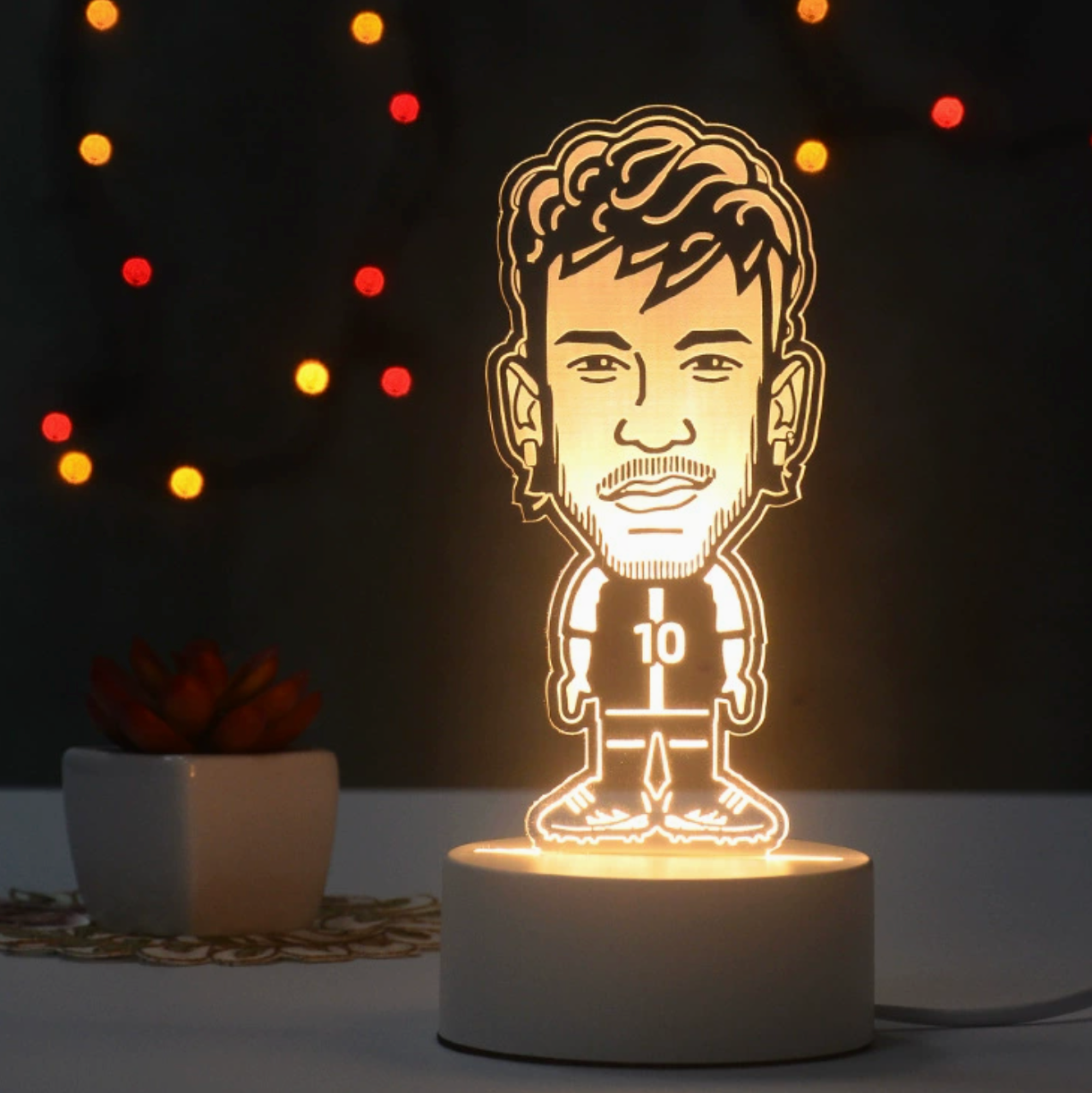 Football 3D Illusion LED Lamp - Night Light - Cool Design