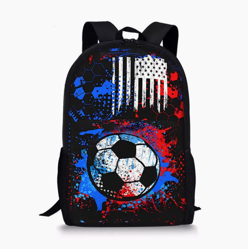Kids Football Backpack - Colourful